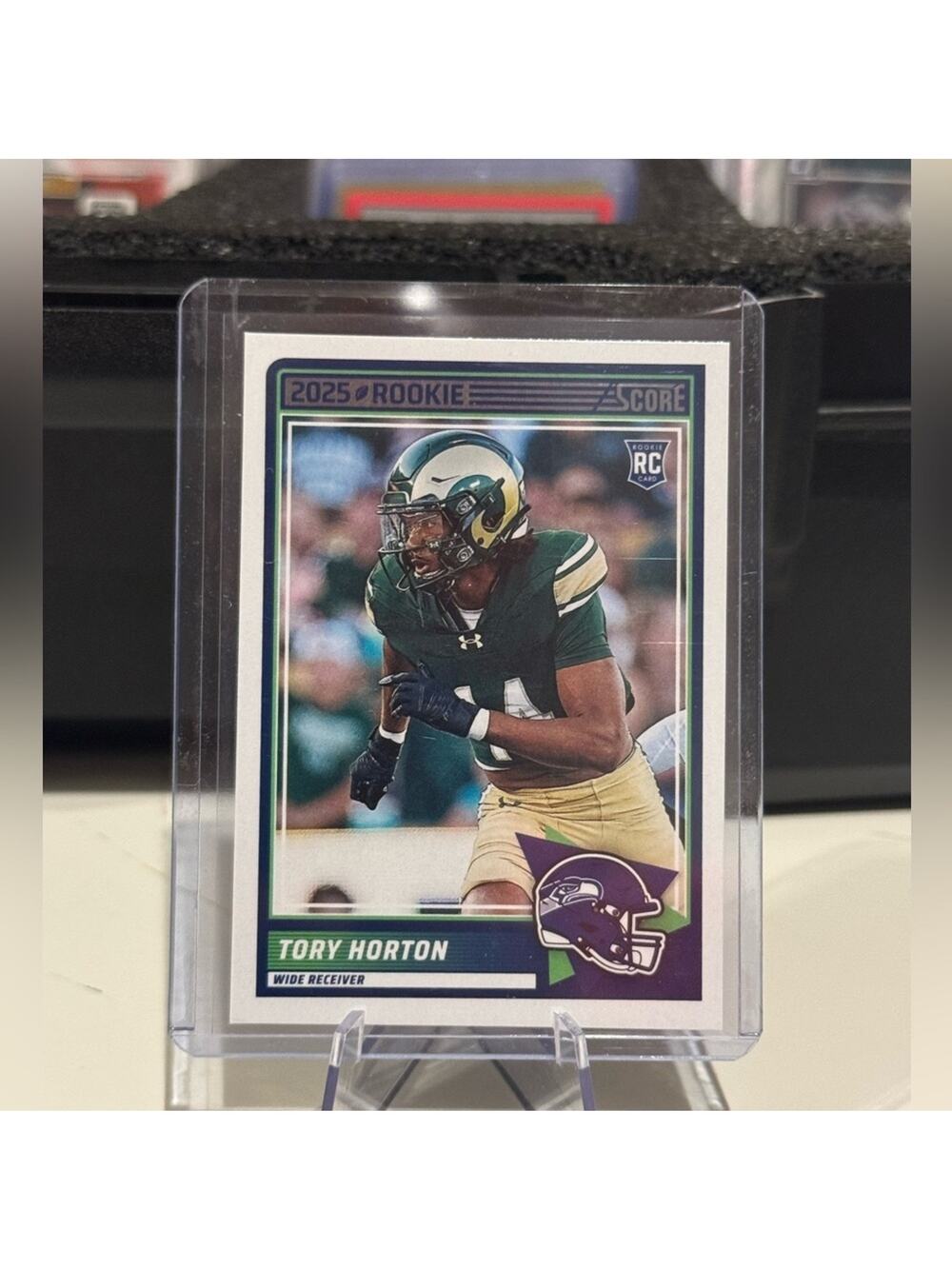 🔥 2025 Panini Score Tory Horton Rookie Card. Seattle Seahawks